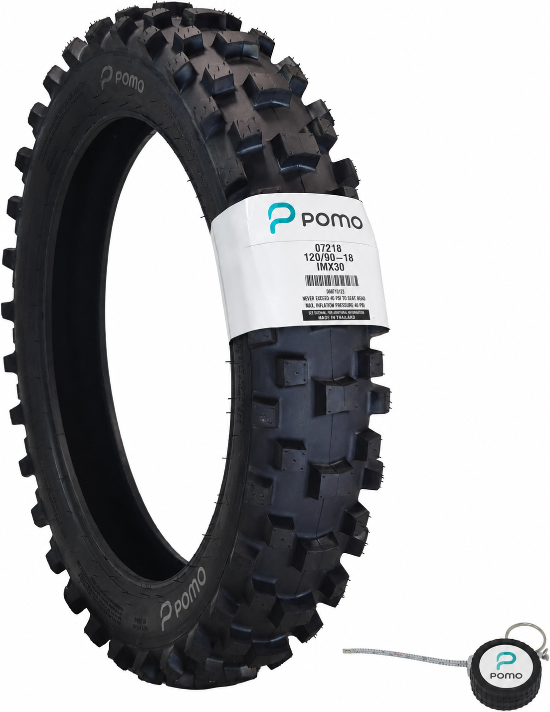 Pomo Dirt Bike Tire 120/90-18