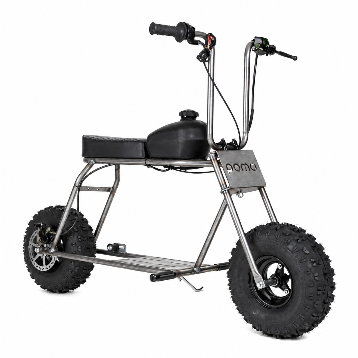 pomo Mini Bike Frame Kit, Rolling Chassis, Engine Not Included